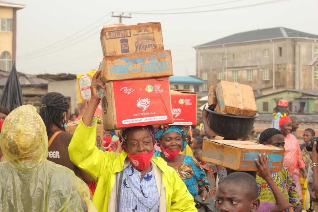 Taking care of tomorrow’s leaders today – The itel, Lagos Food Bank example