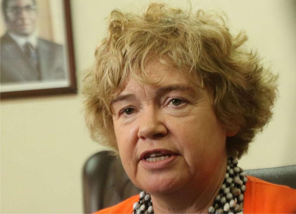 Catriona Laing [Philimon Bulawayo-Reuters]