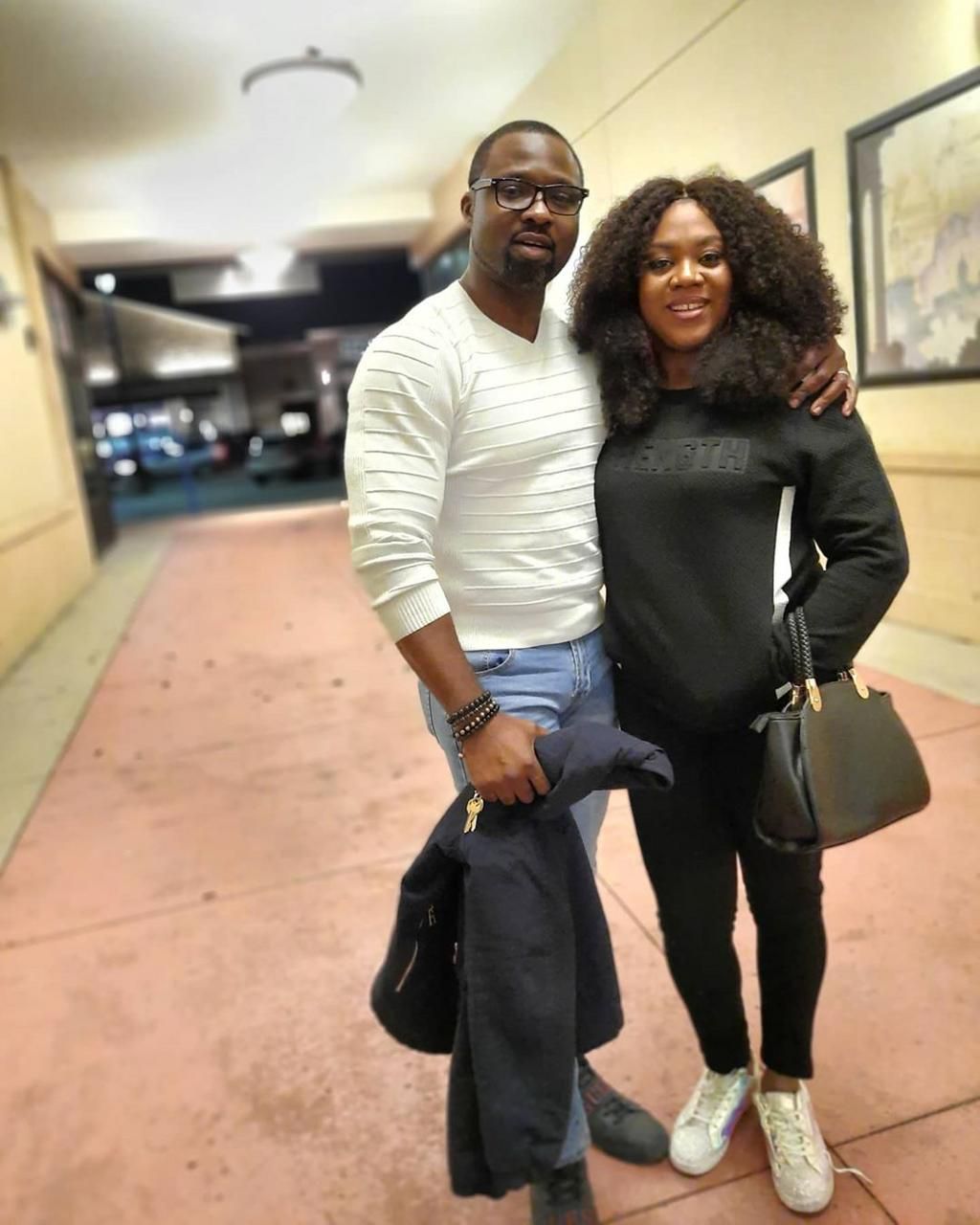Daniel Ademinokan and Stella Damasus [Instagram/DaBishop007]