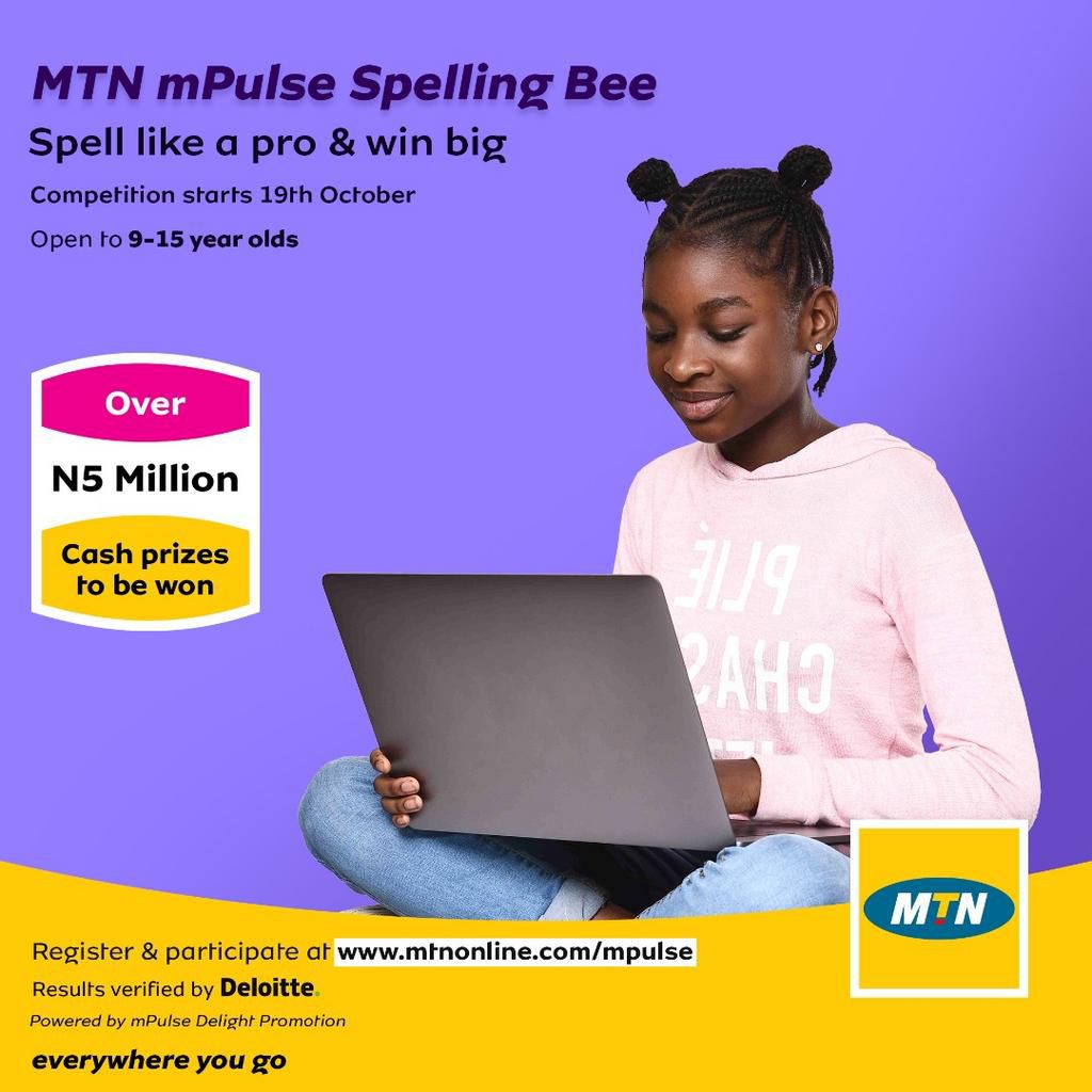MTN goes virtual with mPulse Spelling Bee competition