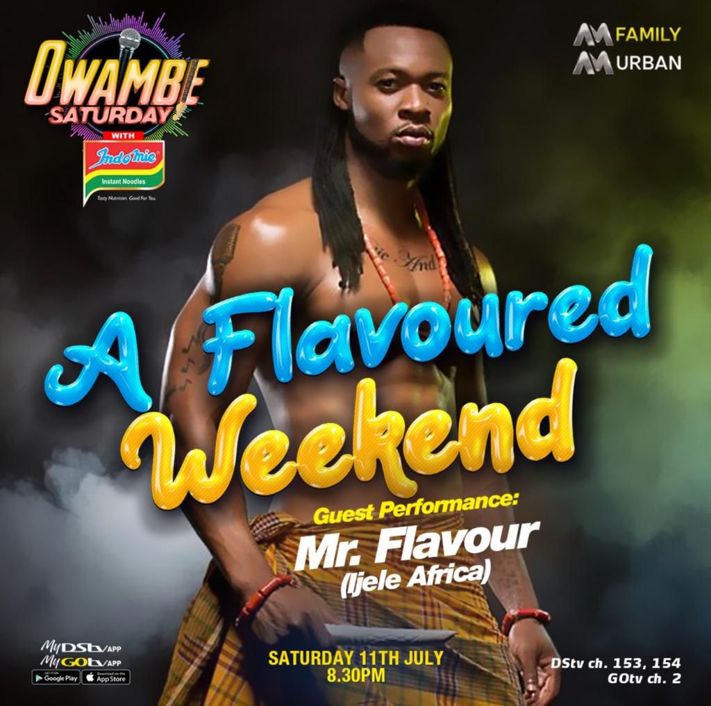 Experience the Best of Mr Flavour on Africa Magic Owambe this Saturday