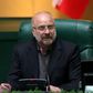 Mohammad-Bagher Ghalibaf pictured after being elected as Iran's parliament speaker on May 28