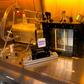 This photo taken on March 26, 2020 by Columbia University researcher Manuela Buonanno shows an experiment being conducted on the use of a special kind of ultraviolet rays against the coronavirus
