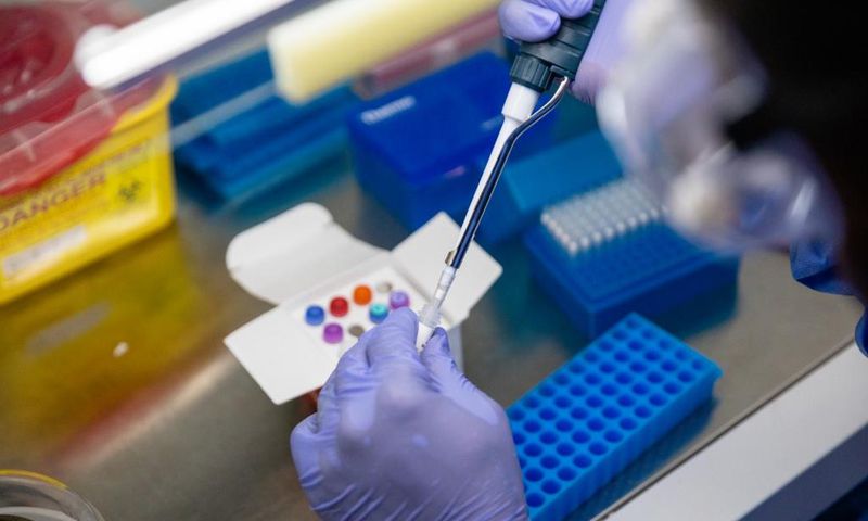 Coronavirus (COVID-19) test in a Nigerian lab [NCDC]