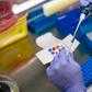 Coronavirus (COVID-19) test in a Nigerian lab [NCDC]