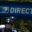 The DirecTV logo at its headquarters in Caracas on May 19, 2020: US telecoms giant AoT&T has annunced its "immediate" withdrawal from the pay television market in Venezuela, where it offered the DirecTV satellite platform, due to the impossibility of c...