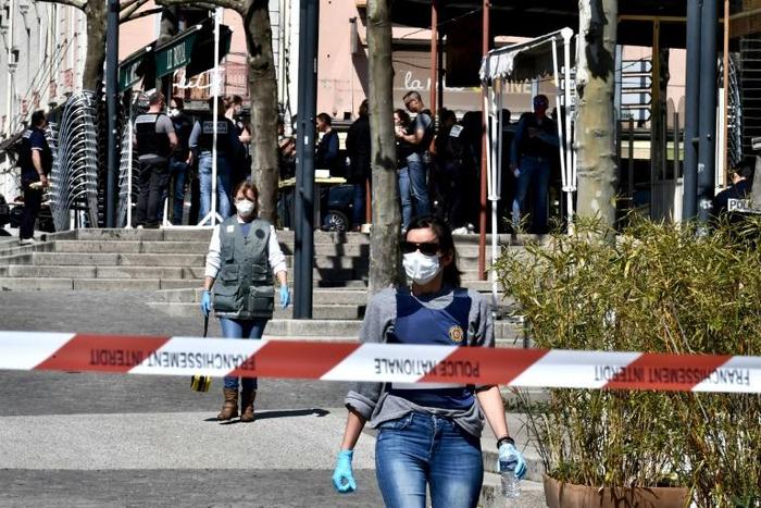 The attack took place in the southeastern town of Romans-sur-Isere