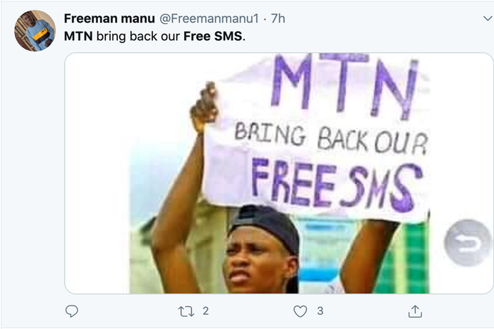 Bring back our free SMS - Nigerians ask MTN