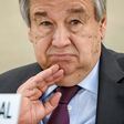 UN Secretary-General Antonio Guterres (pictured February 2020) expressed worry over "the detention of people exercising their legitimate democratic rights" in Belarus