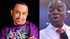 Daddy Freeze apologises to Bishop David Oyedepo. (AN24)