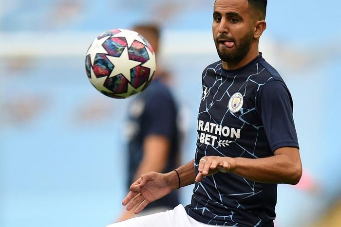 Manchester City's Riyad Mahrez has tested positive for coronavirus