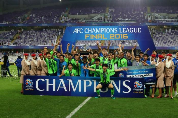 South Korea's Jeonbuk Hyundai Motors won the AFC Champions League in 2016