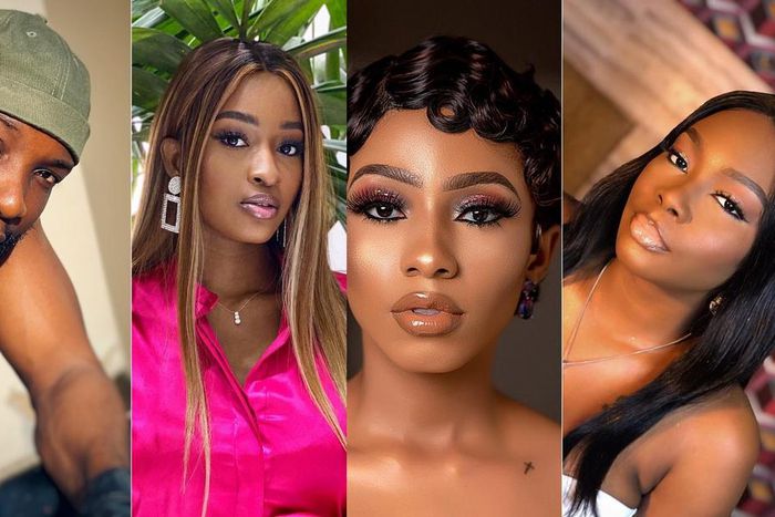 Tuoyo, Kim Oprah, Mercy, Isilomo [Instagram/@ittuoyooficial, @kimoprah, @mercy_eke, @king_isilomo]