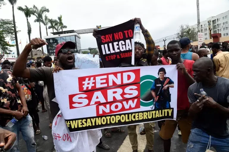 Nigerians wan an end to the SARS police unit