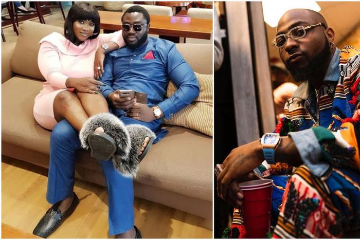 The music star's comment has generated a lot of conversation as many wonder what transpired between the Okojies and Davido. [Instagram/MercyJohnsonOkojie] [Instagram/DavidoOfficial]