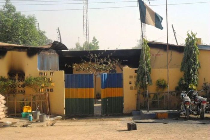 A Nigerian Police Station (Premium Times)