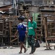 Lagos markets shut after the Federal Government announced a lockdown in three states (Aljazeerah)