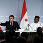 French President Emmanuel Macron hosted Presidents Mahamadou Issoufou of Niger, Idriss Deby of Chad, and three others during an initial summit aimed at stemming jihadists in the Sahel region of Africa