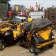 Man dies as truck runs over tricycle in Anambra
