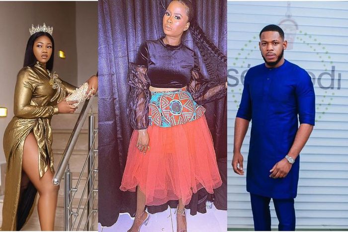 Tacha, Ella and Frodd [Instagram/@callme_frodd, @symply_tacha, @therealmissella]