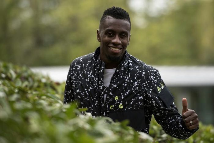 France midfielder Blaise Matuidi -- picured here in October 2019 -- made his Major League Soccer debut for Inter Miami in a goalless draw against Nashville in Fort Lauderdale, Florida