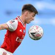Arsenal's Scottish defender Kieran Tierney