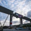 The completion of the Genoa bridge was hailed as a sign of renewal for Italy