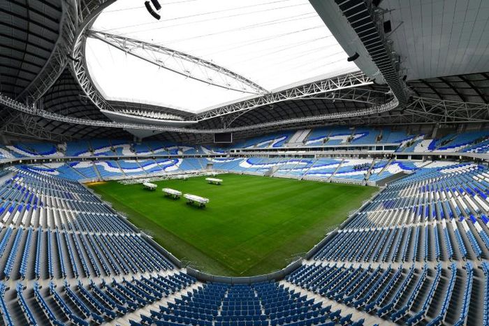 Qatar's Al-Janoub Stadium in the capital Doha which will host World Cup 2022 matches and could be used for a new pan-Arab test tournament in late 2021