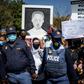 Police presence was especially high during the funeral ceremony, increasing agitation among mourners