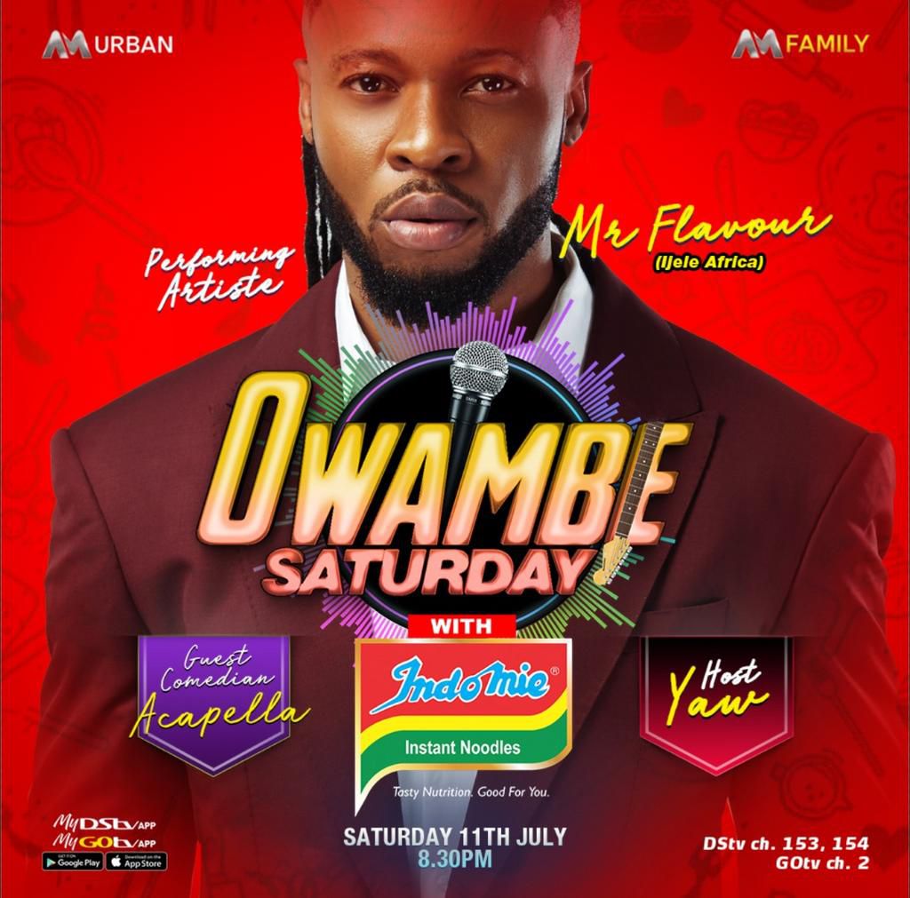 Experience the Best of Mr Flavour on Africa Magic Owambe this Saturday