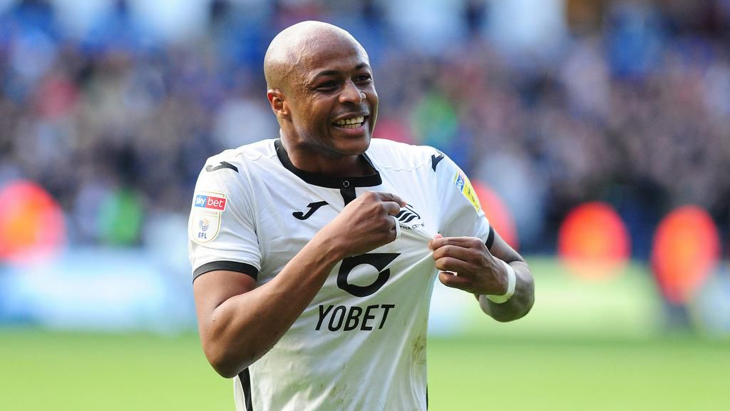 Andre Ayew makes list of top 50 EFL players in 2019/20 season