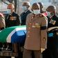 Like Mandela, Mlangeni spent more than quarter of a century behind bars at Cape Town's notorious Robben island prison