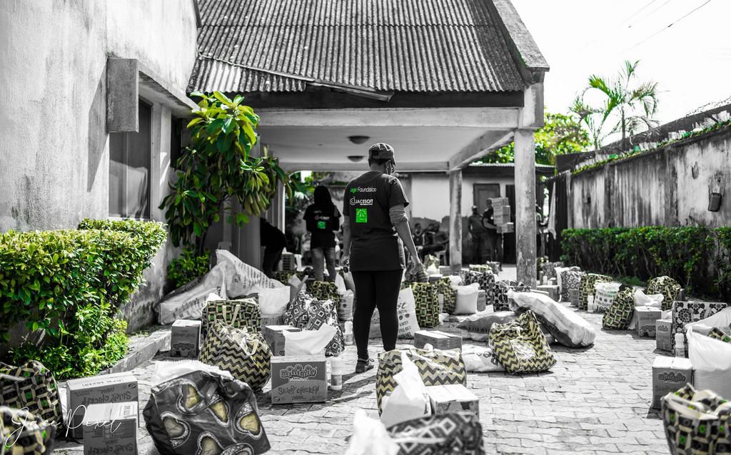 COVID-19 pandemic: Sage Foundation, partners, provide palliatives for over 100 families