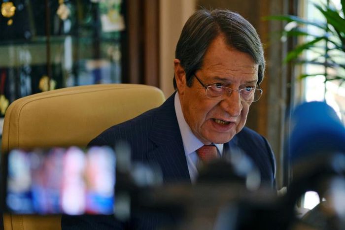 Cypriot President Nicos Anastasiades warns 'extremely volatile' tensions, he charged were fuelled by Turkey, risk destabilising the eastern Mediterranean region