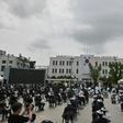 South Koreans attend a ceremony marking the 40th anniversary of the pro-democracy Gwangju Uprising
