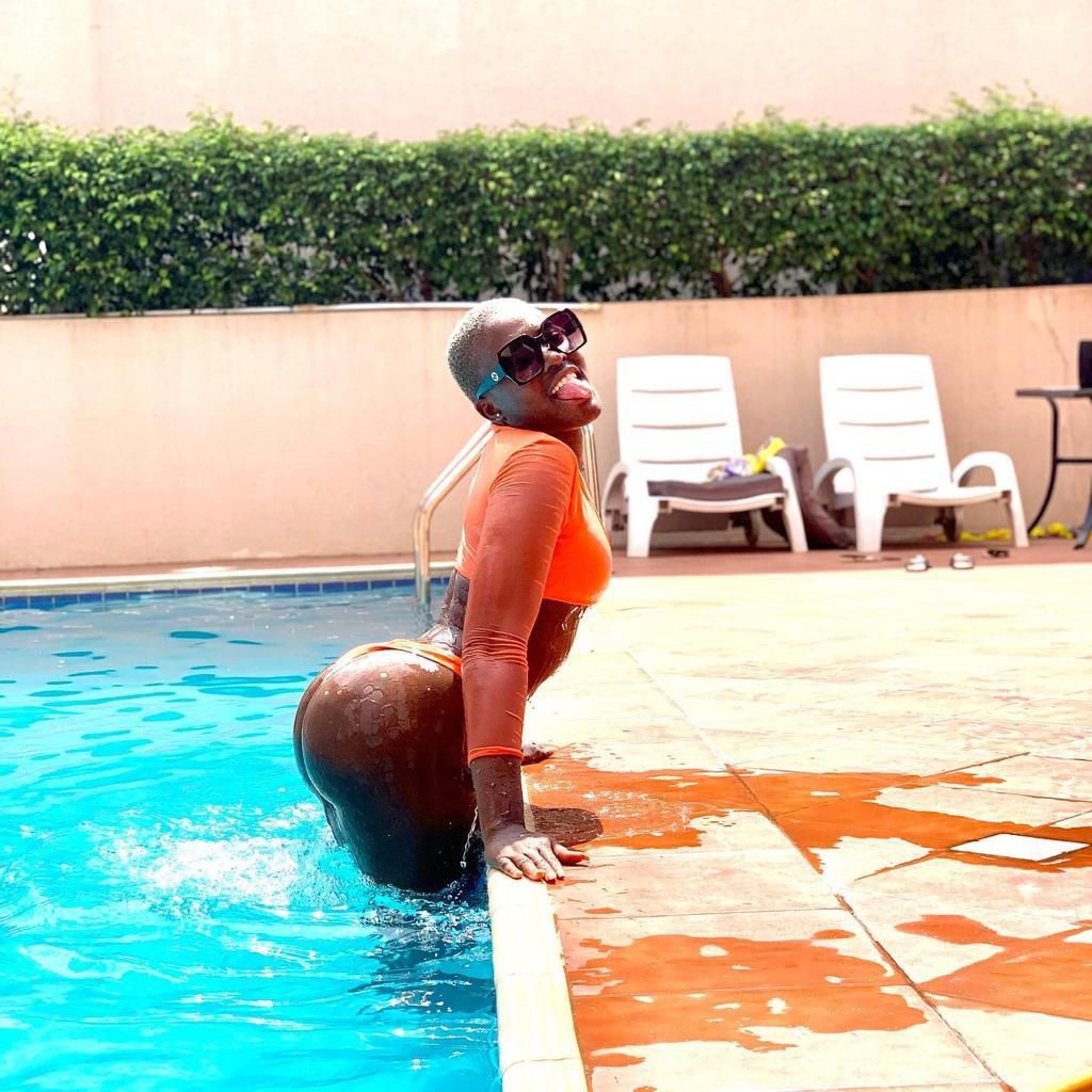 Fella Makafui bikini photo