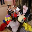 Nihad and his wife Zeinab generate a modest income by selling the dolls and by sending costumed performers to nurseries and schools