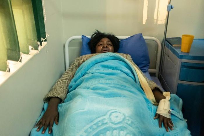 Cecilia Chimbiri is recovering in hospital