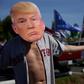 President Donald Trump’s supporters hold a rally and caravan in Oregon City, Oregon on September 7, 2020