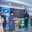Dettol and Jik donate hygiene products to the Federal Ministry of Health.  (Dettol)