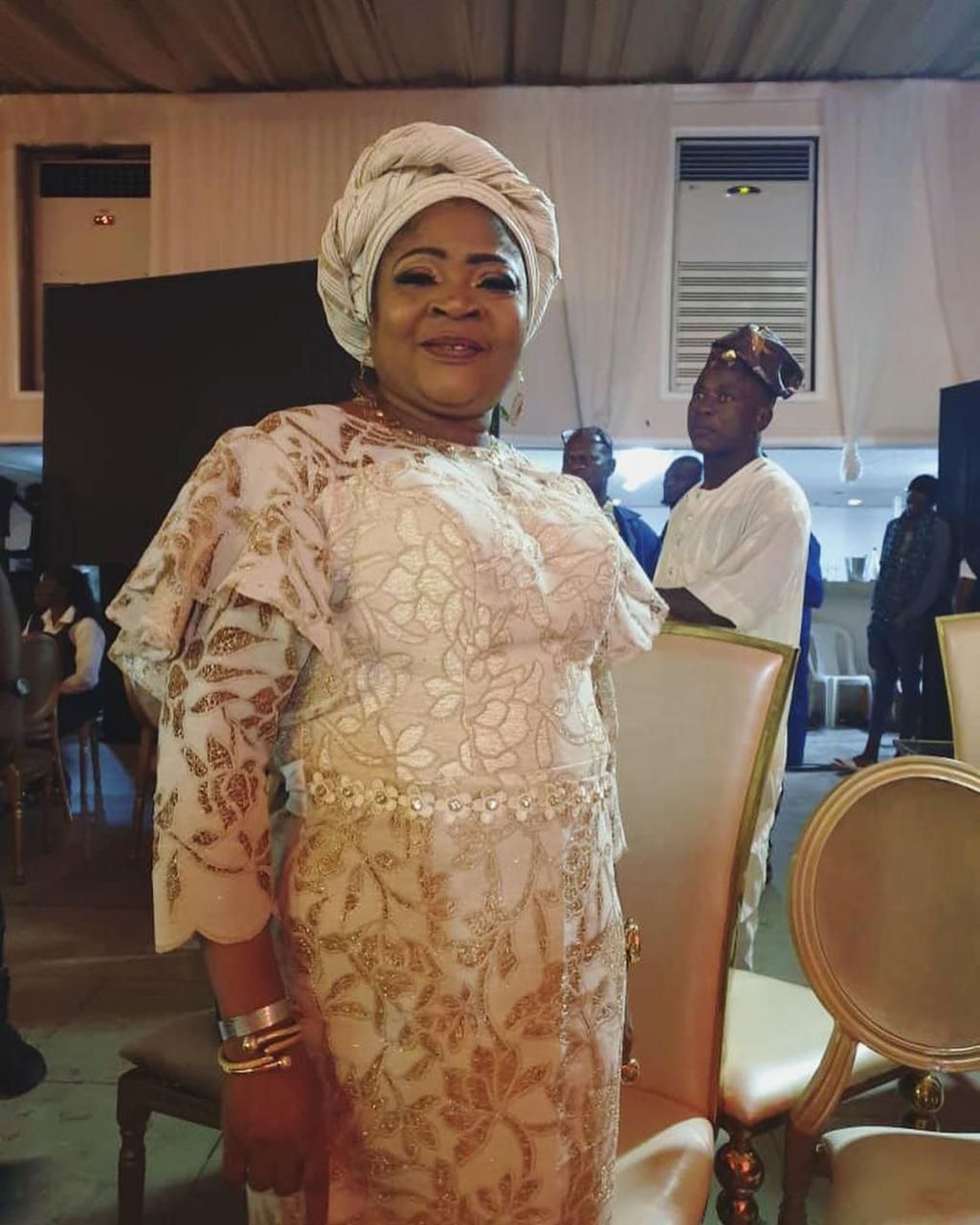 Queen Salawa Abeni began her professional career in waka music when she released her debut album titled, Late General Murtala Ramat Mohammed, in 1976, on Leader Records.  [Instagram/OfficialSalawaAbeni]