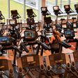 Members return to World Class Laugar, one of Iceland's biggest gyms, after the goverment lifted more coronavirus restrictions on Monday