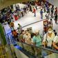 Shoppers flocked to Thailand's top-end malls, eager for retail therapy as shopping centres reopened