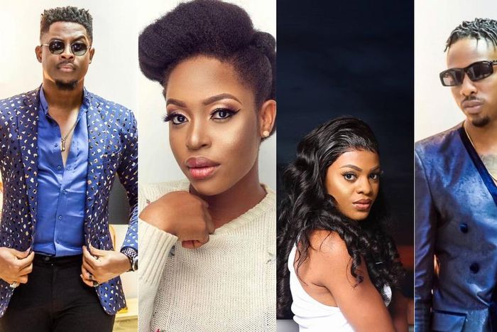 BB Naija Pepper Dem housemates Seyi, Enkay, Jackye and Ike [Instagram/@officialseyiawo, @theenkayofficial, @jackyemadu , @iam_ikeonyema]