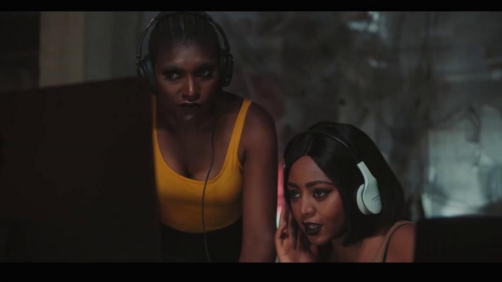 Ufuoma Mcdermott and Regina Daniels in 'Merry Men 2'  [PM News]