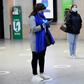 Waiting for trains at the Saint-Lazare railway station in Paris, France, on Monday.