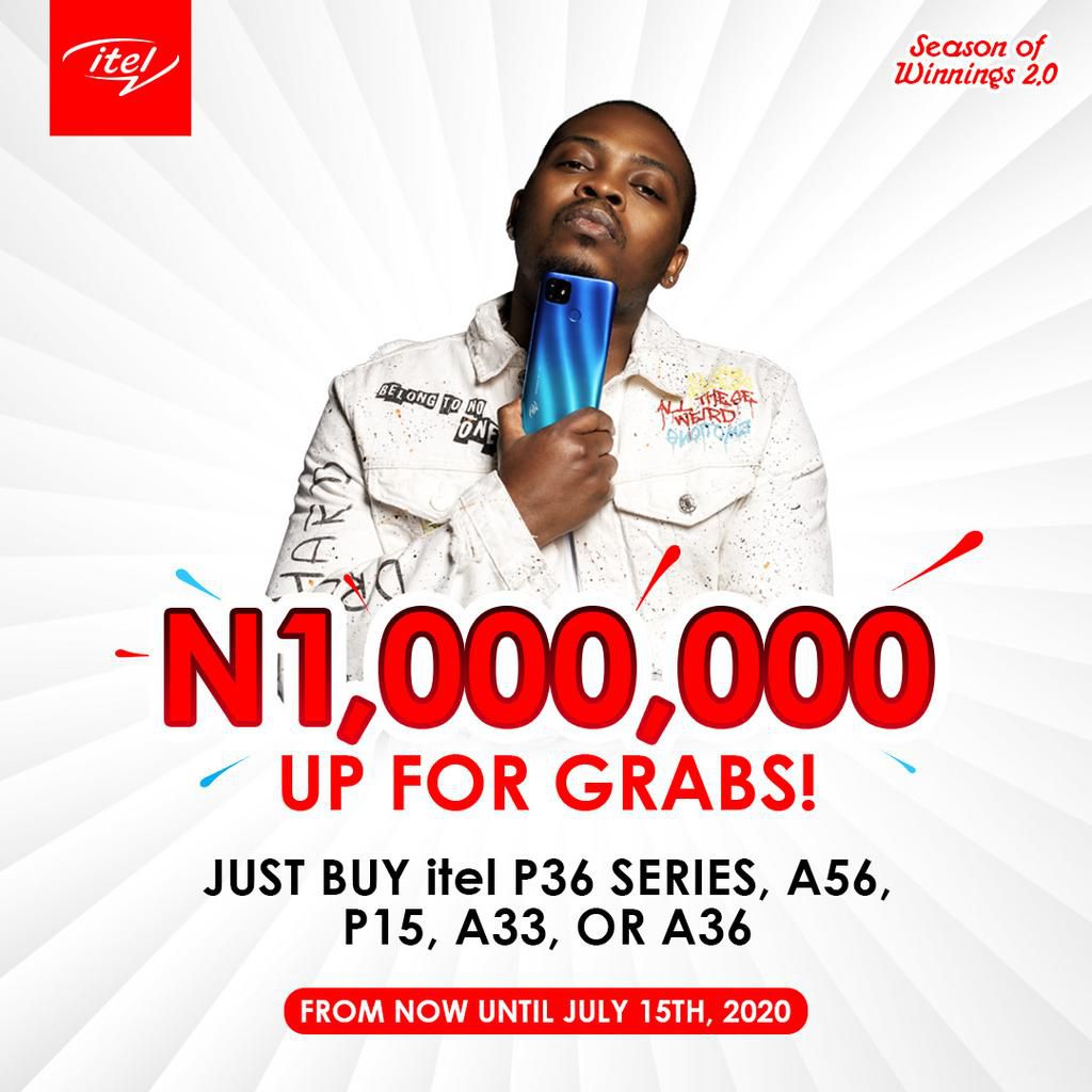 itel Season of Winnings 2.0: Free cash for everyone