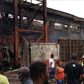 Early morning fire consumes part of Oba Market, Benin. [Guardian]