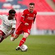 Liverpool defender Andrew Robertson (R) wants to revive struggling Scotland