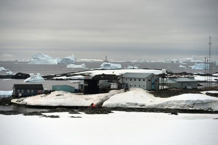 The Vernadsky research base on on Galindez Island, Antarctica, where Yuriy Otruba and his team will spend the next year